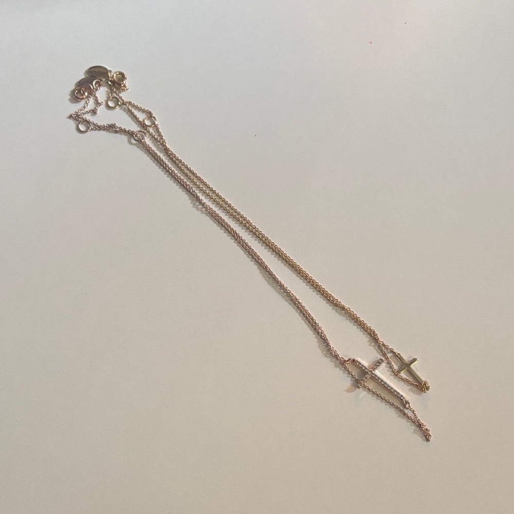 Express Gold Cross Necklaces